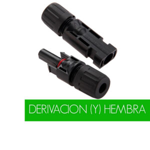 CONECTOR   HEMBRA	Y MACHO / CHIAPASOLAR